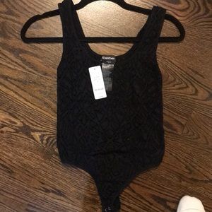 Bebe Black brand new Bodysuit